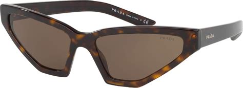 Prada PR 12VS Women's Sunglasses Havana/Brown 57